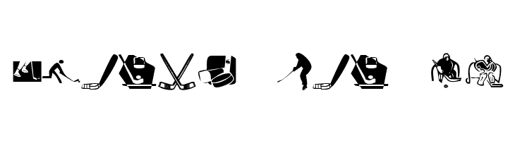 KR Hockey Dings  Free Fonts Download