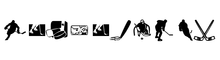 KR Hockey Dings  Free Fonts Download