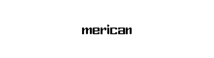 merican sliders Regular Font