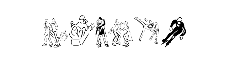 KR Winter Sports  Free Fonts Download