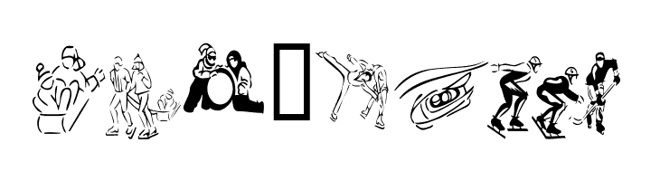 KR Winter Sports  Free Fonts Download