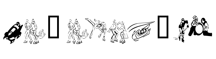 KR Winter Sports  Free Fonts Download