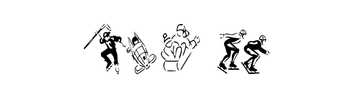 KR Winter Sports  Free Fonts Download