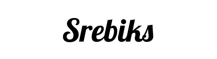 Srebiks Lobster Two Bold Italic Font