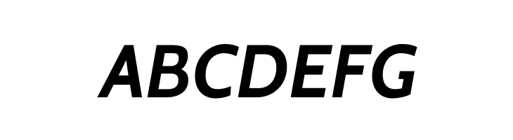 Cabin-BoldItalic  Free Fonts Download