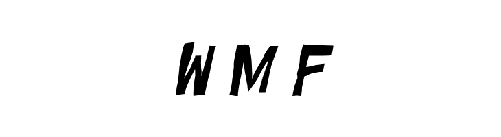 Boom Tank Italic  Free Fonts Download