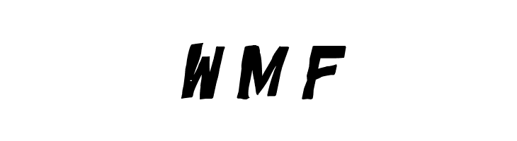 Boom Tank Bold Italic  Free Fonts Download