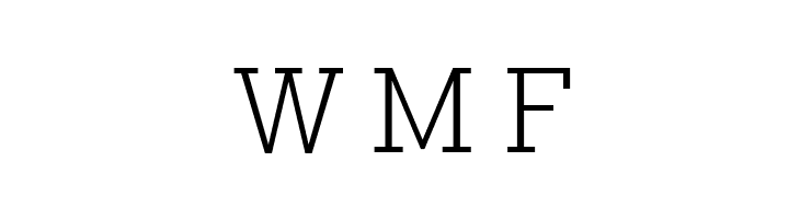 Geometric Slabserif 703 Light BT  Free Fonts Download