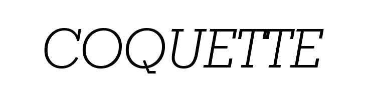 Geometric Slabserif 703 Light Italic BT  Free Fonts Download