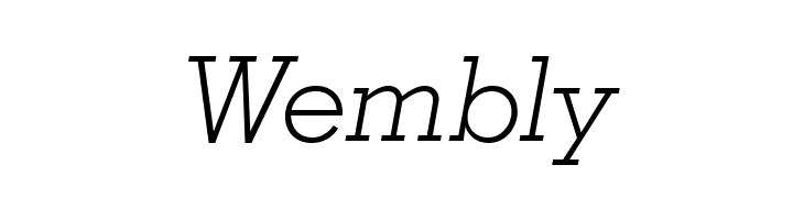 Geometric Slabserif 703 Light Italic BT  Free Fonts Download