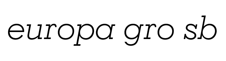 Geometric Slabserif 703 Light Italic BT  Free Fonts Download