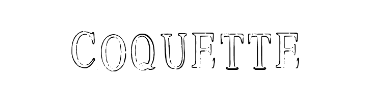 Ticket Capitals Outline Light  Free Fonts Download