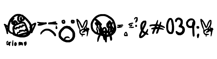 Emoticon Code  Free Fonts Download