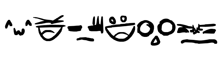 Emoticon Code  Free Fonts Download