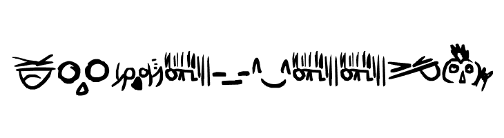Emoticon Code  Free Fonts Download