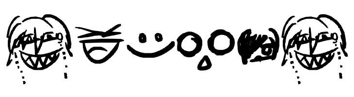 Emoticon Code  Free Fonts Download
