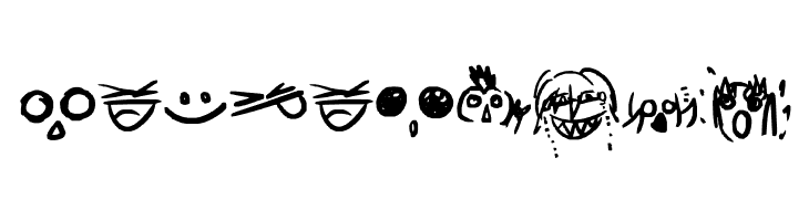 Emoticon Code  Free Fonts Download