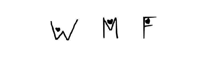 Hearts with Everything  Free Fonts Download