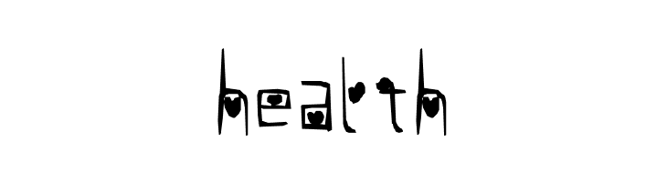 Hearts with Everything  Free Fonts Download