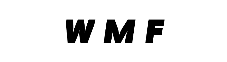 Movavi Grotesque Black Italic  Free Fonts Download