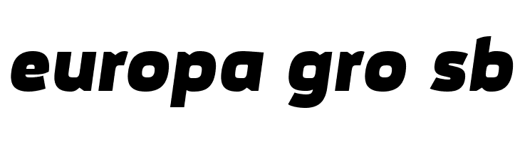 Movavi Grotesque Black Italic  Free Fonts Download