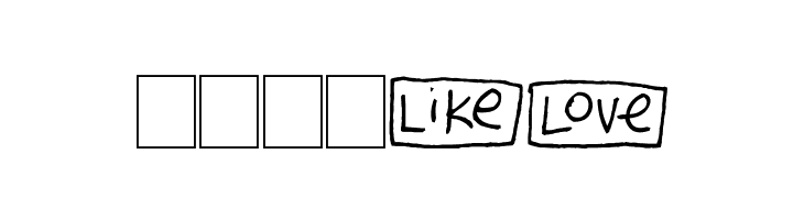 2Peas Blocks - Favorites  Free Fonts Download