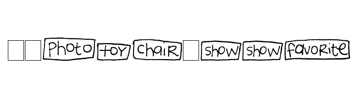 2Peas Blocks - Favorites  Free Fonts Download