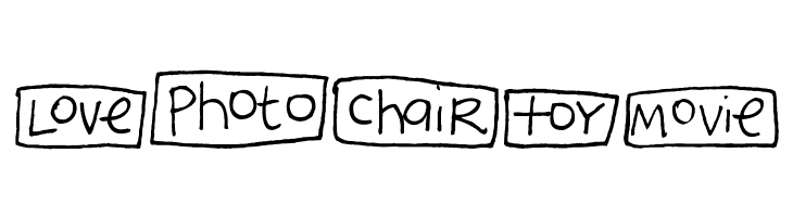 2Peas Blocks - Favorites  Free Fonts Download