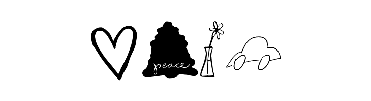 2Peas GGs Love Me  Free Fonts Download