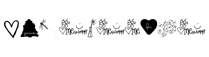 2Peas GGs Love Me  Free Fonts Download