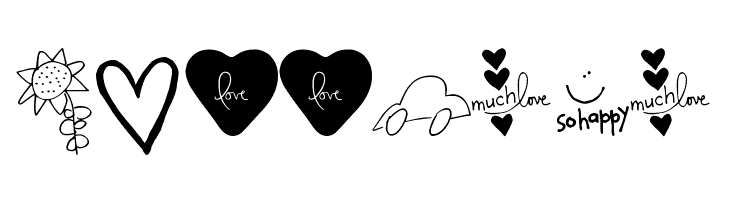 2Peas GGs Love Me  Free Fonts Download