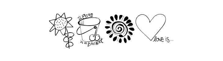 2Peas GGs Love Me  Free Fonts Download