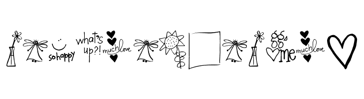 2Peas GGs Love Me  Free Fonts Download