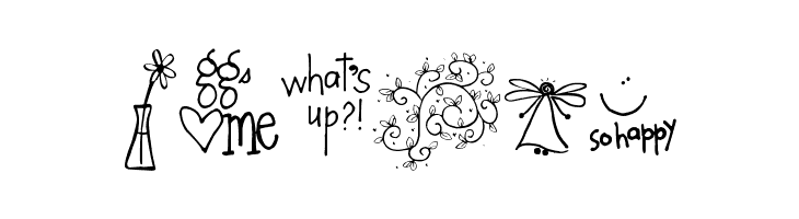 2Peas GGs Love Me  Free Fonts Download