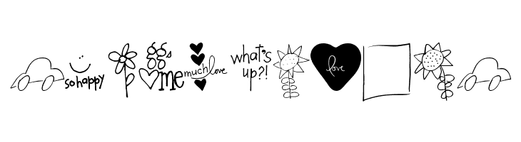 2Peas GGs Love Me  Free Fonts Download