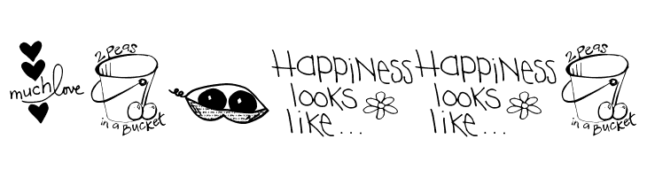 2Peas GGs Love Me  Free Fonts Download