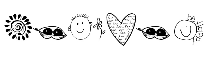 2Peas GGs Love Me  Free Fonts Download