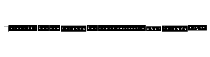 2Peas Blocks - Bistro  Free Fonts Download