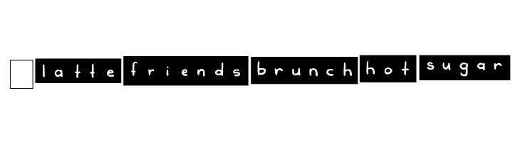 2Peas Blocks - Bistro  Free Fonts Download
