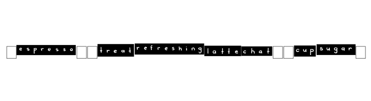 2Peas Blocks - Bistro  Free Fonts Download