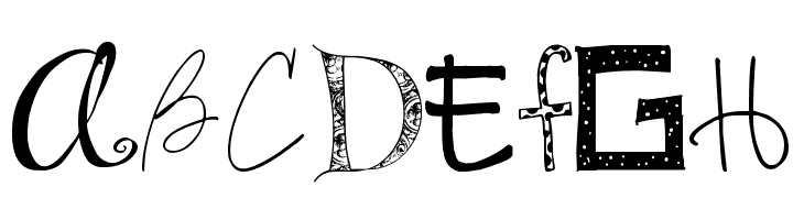 2Peas GG Mix  Free Fonts Download