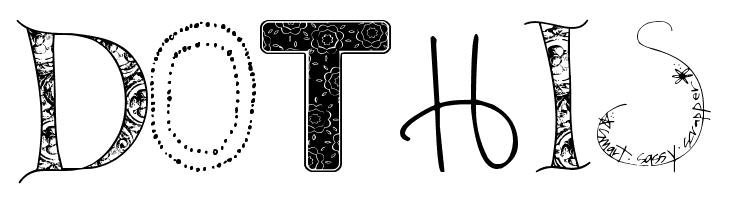 2Peas GG Mix  Free Fonts Download