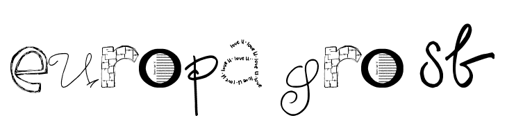 2Peas GG Mix  Free Fonts Download