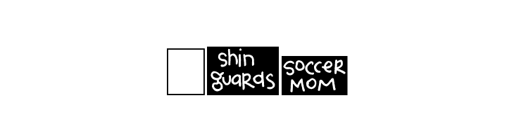 2Peas Blocks - Soccer  Free Fonts Download