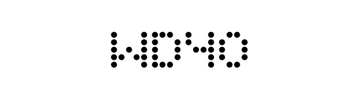 Display Dots  Free Fonts Download