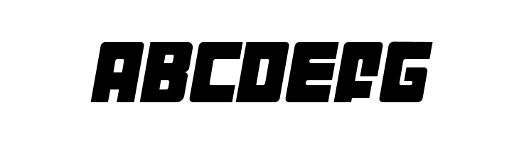 Industrial Decapitalist Italic  Free Fonts Download