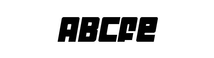 Industrial Decapitalist Italic  Free Fonts Download