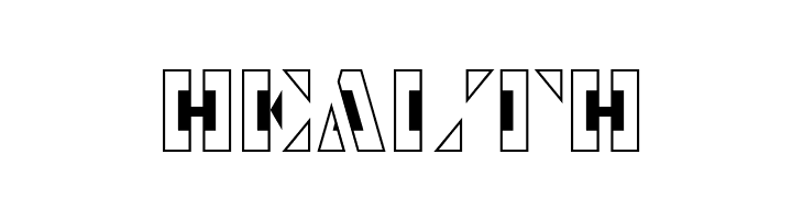Le Pochoir Creux  Free Fonts Download