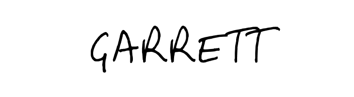 Jean-Claude's hand  Free Fonts Download