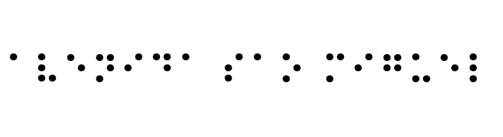 Braille Normal  Free Fonts Download
